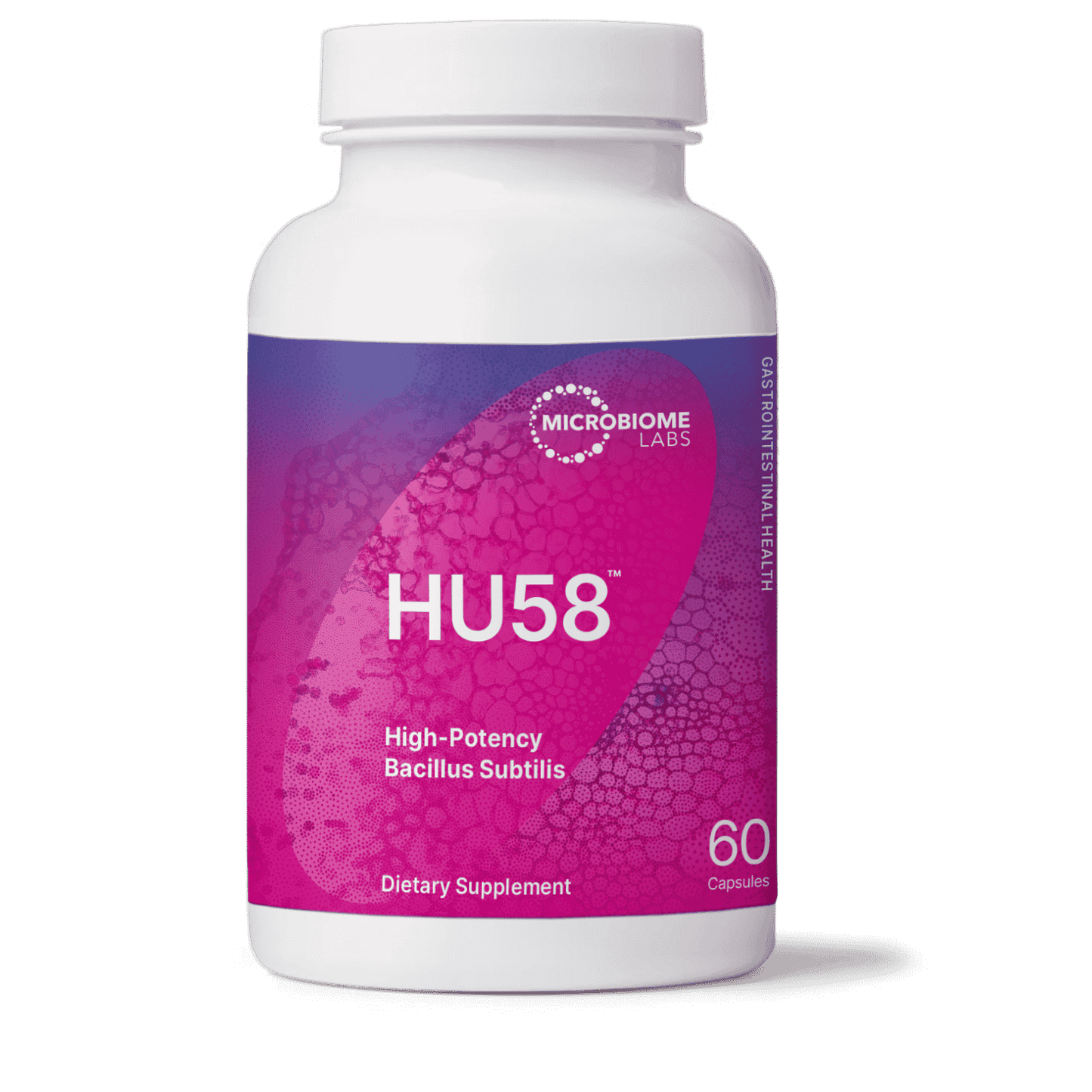 HU58 Bacillus subtilis - Microbiome Labs - Concentrated dose of Bacillus subtilis