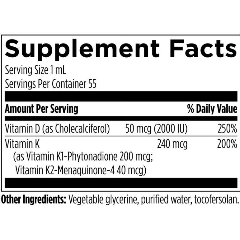 Emulsi-D3 Synergy - Designs for Health - Highly Bioavailable Vitamins D3 and K