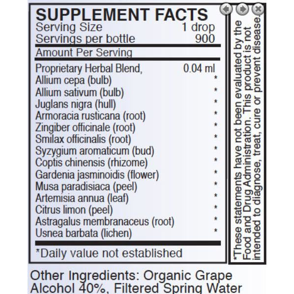 A-L Complex - Byron White Formulas - Lyme and Borrelia burgdorferi Infection Formula