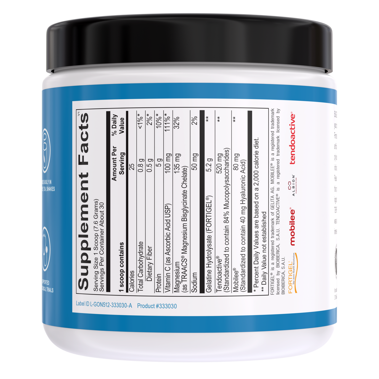 Bioactive Collagen Peptides - DNA Formulas - Grass-Fed, Paleo Keto Whole30 Friendly, Non-GMO | Hydrolyzed Protein Peptide for Maximum Absorption