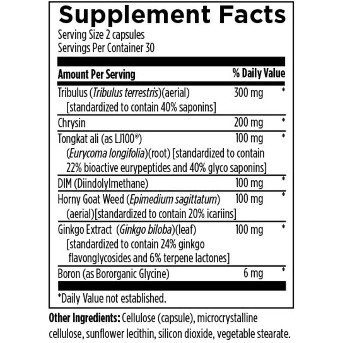 LibidoStim-M - Designs for Health - Male Testosterone & Sex Hormone Support