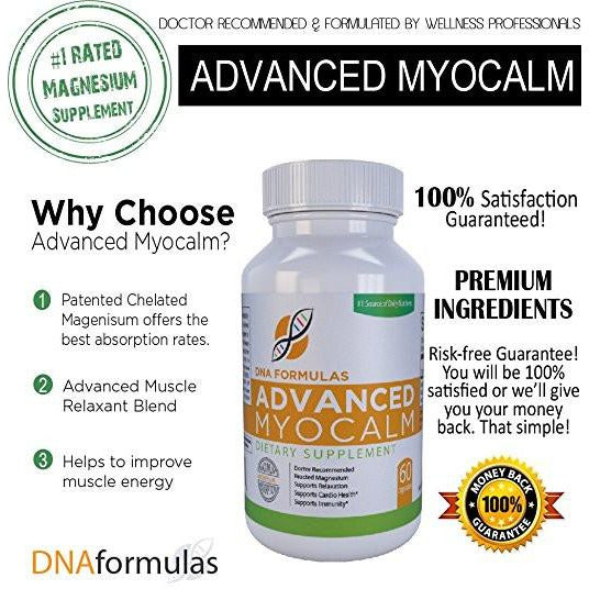 Activated Magnesium - DNA Formulas - Magnesium Citrate, Glycinate and Malate - Patented Delivery System for Maximum Absorption