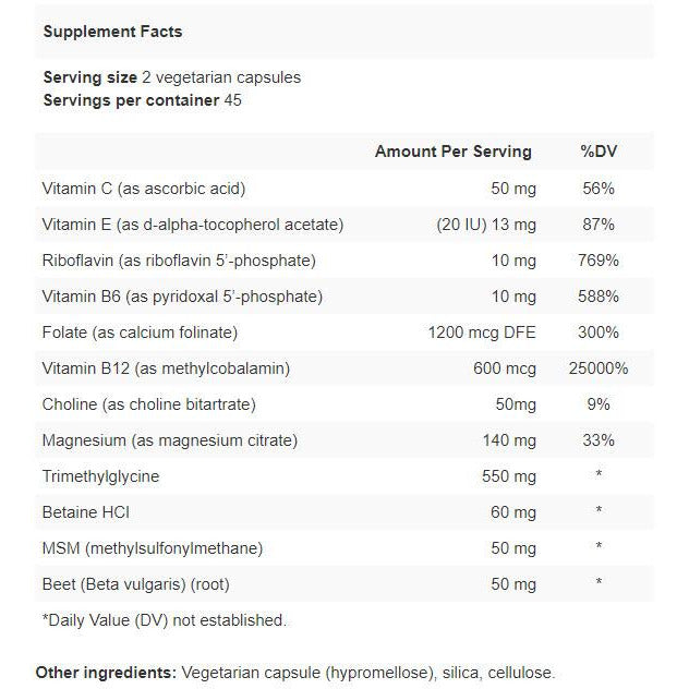 Methyl-SP (K-14) - Apex Energetics - Methylation and Homocysteine Metabolism Support