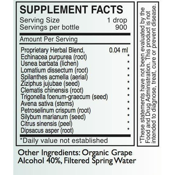 NT Detox - Byron White Formulas - Neurological, Neurotoxin Detox Herbal Supplement