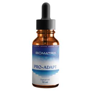 Liquid Progesterone Pro-Adapt oil drops by BioMatrix for women's hormone balance