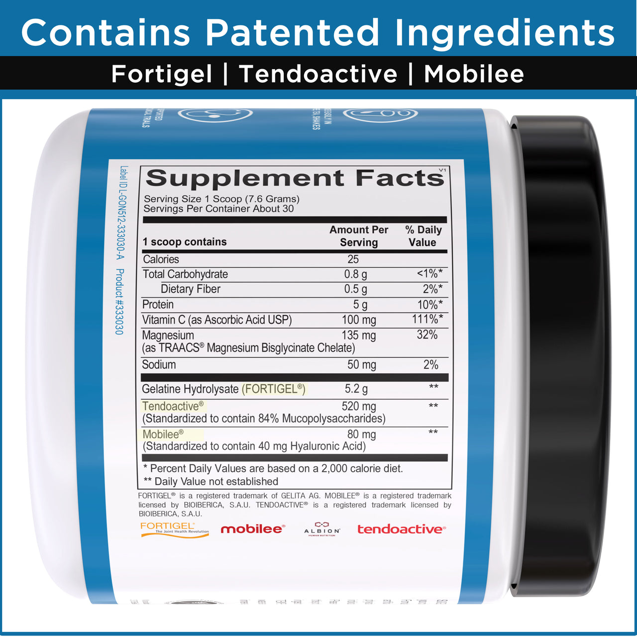 Bioactive Collagen Peptides - DNA Formulas - Grass-Fed, Paleo Keto Whole30 Friendly, Non-GMO | Hydrolyzed Protein Peptide for Maximum Absorption