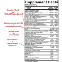 Thumbnail for Whole Food Multivitamin - DNA Formulas - Enhanced Bioavailable Wholefood Multivitamin for Men & Women - No Artificial Colors, Sugars or Preservatives - Activated Mineral Rich Vitamins