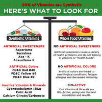 Thumbnail for Whole Food Multivitamin - DNA Formulas - Enhanced Bioavailable Wholefood Multivitamin for Men & Women - No Artificial Colors, Sugars or Preservatives - Activated Mineral Rich Vitamins