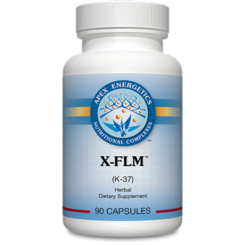 X-FLM immune and antioxidant support capsules with pine bark and green tea by Apex Energetics
