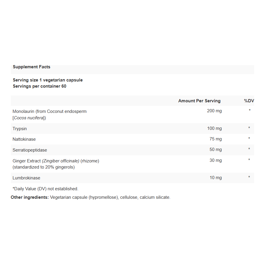 BioFilm CLR (K-140) - Apex Energetics - Biofilm Disruptor - Monolaurin, Nattokinase, Serratiopeptidase
