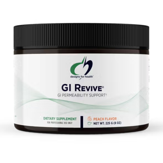 GI Revive powder by Designs for Health 15-in-1 blend for intestinal lining and gut barrier support