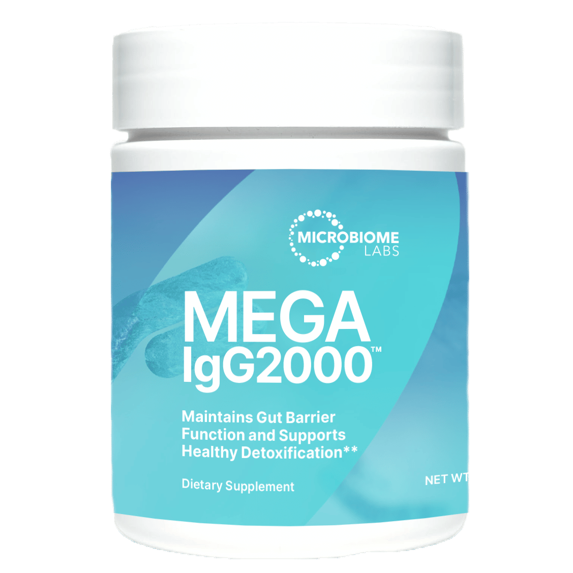 Mega IgG2000 Powder - Microbiome Labs - Diary Free Immunoglobulin Support