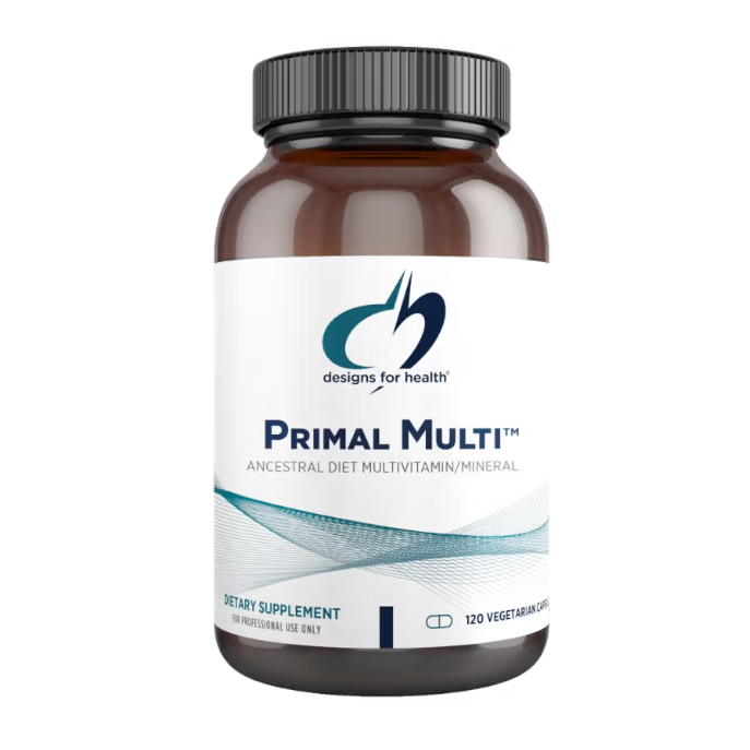 Primal Multi ancestral multivitamin capsules by Designs for Health for whole-body nutritional support
