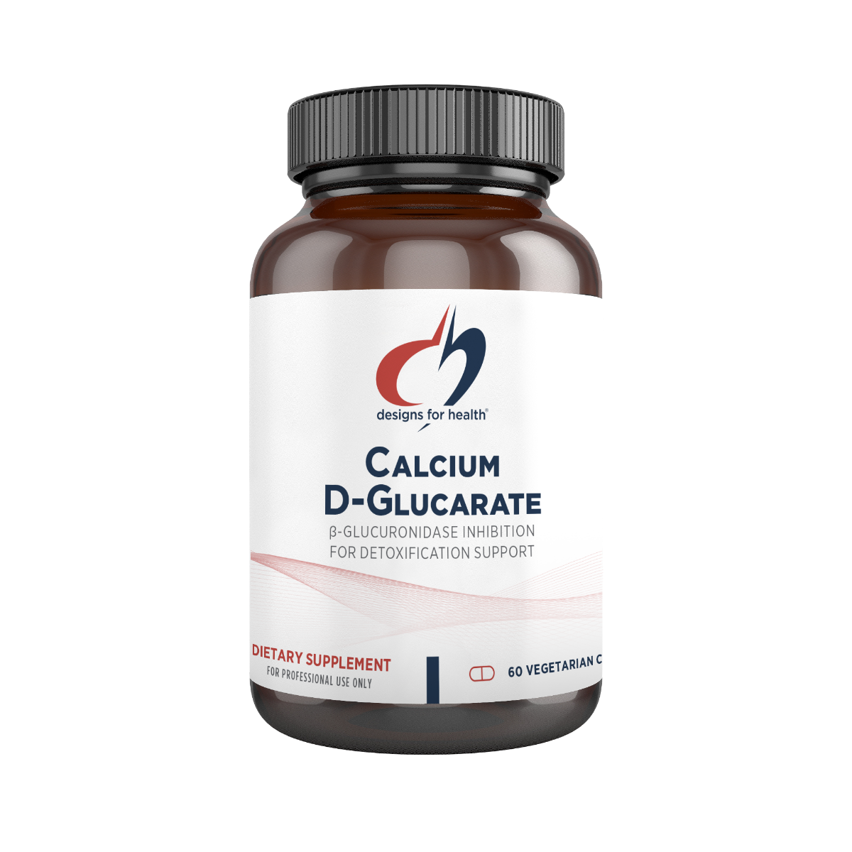 Calcium D-Glucarate capsules by Designs for Health for hormone metabolism and detox support