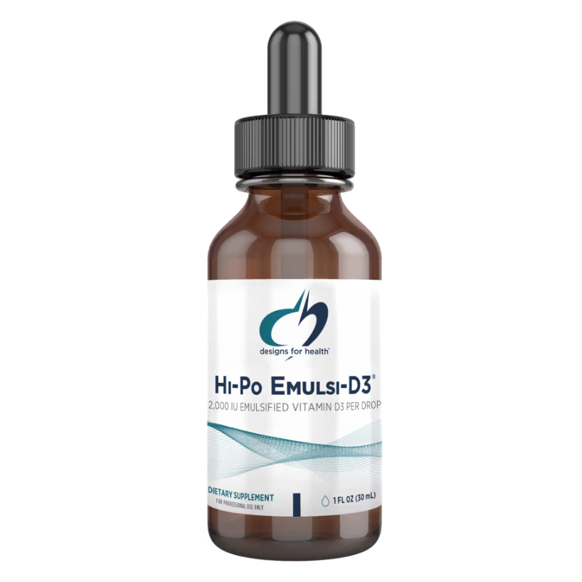 Hi-Po Emulsi-D3 - Designs for Health - Hi-Potency Vitamin D Liquid