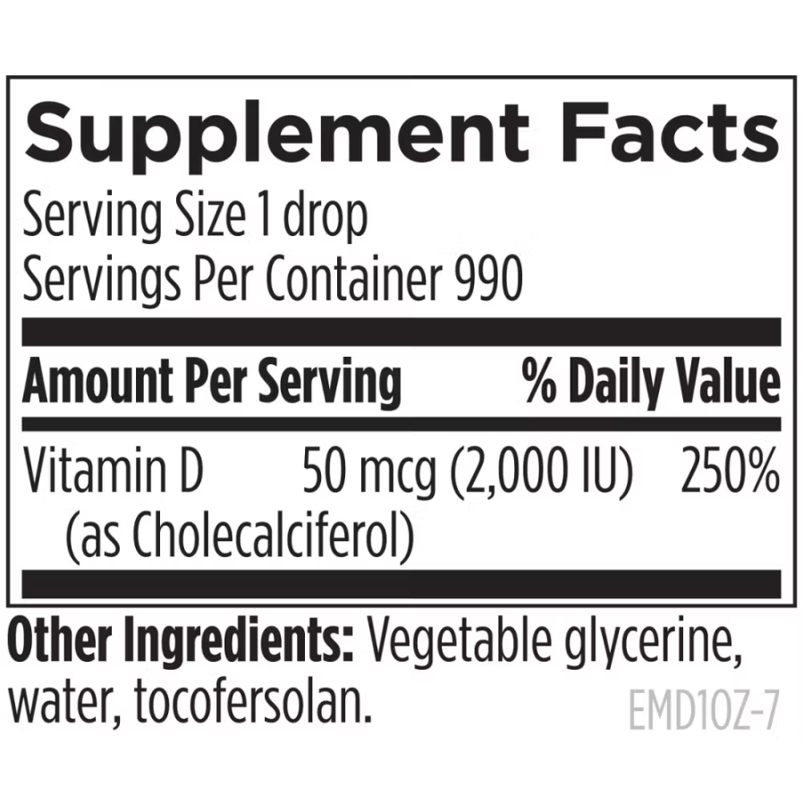 Hi-Po Emulsi-D3 - Designs for Health - Hi-Potency Vitamin D Liquid