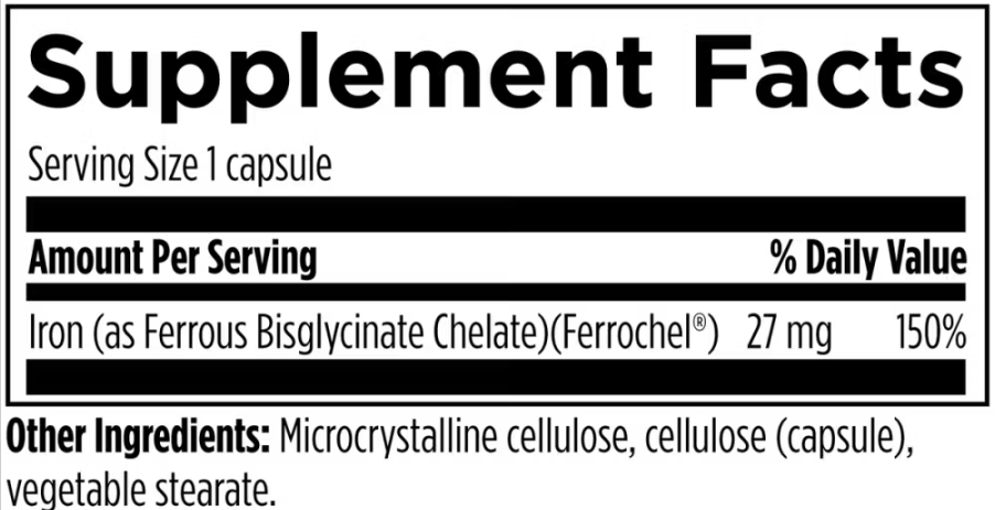 Ferrochel - Designs for Health - Highly Bioavailable Iron Chelate