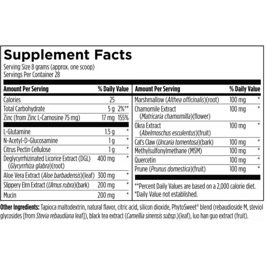 GI Revive - Designs For Health - Leaky Gut Support Formula - Gut Rebuilder
