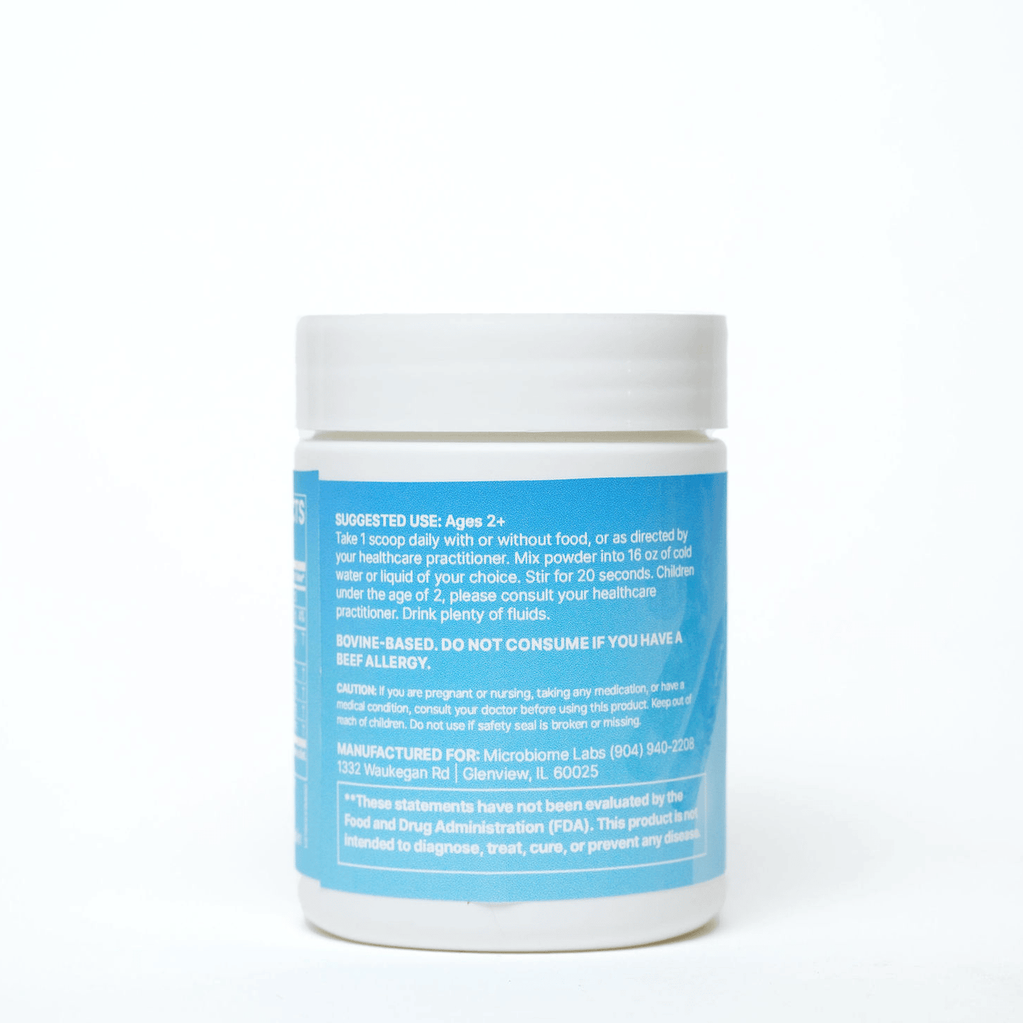 Mega IgG2000 Powder - Microbiome Labs - Diary Free Immunoglobulin Support