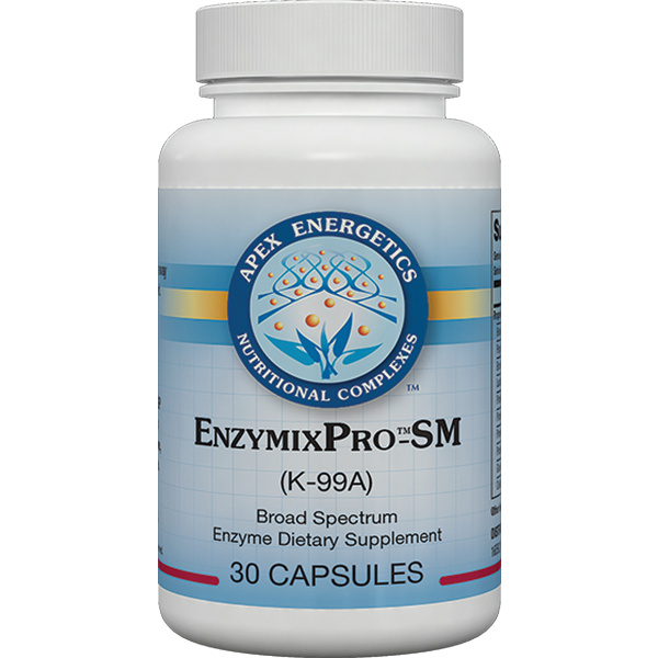 Enzymix Pro (K-99) - Apex Energetics - Broad Spectrum Digestive Enzyme and Nutrient Absorption Formula