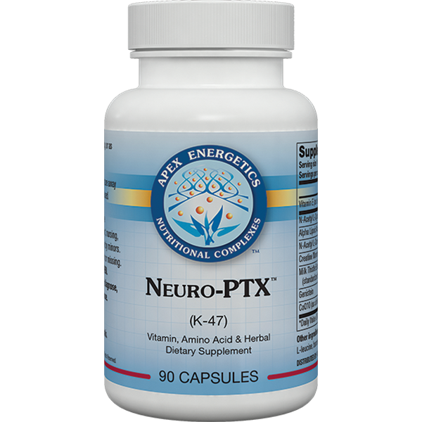 Neuro-PTX capsules by Apex Energetics with NAC and alpha-lipoic acid for brain and antioxidant support