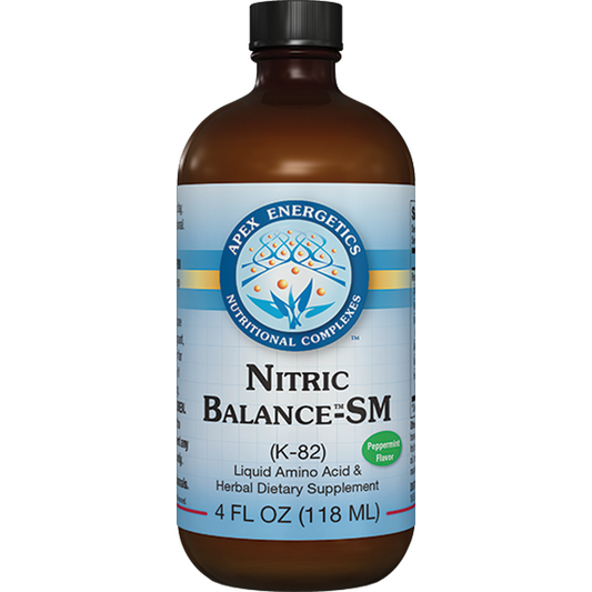 Nitric Balance peppermint small liquid by Apex Energetics for immune and neurovascular support