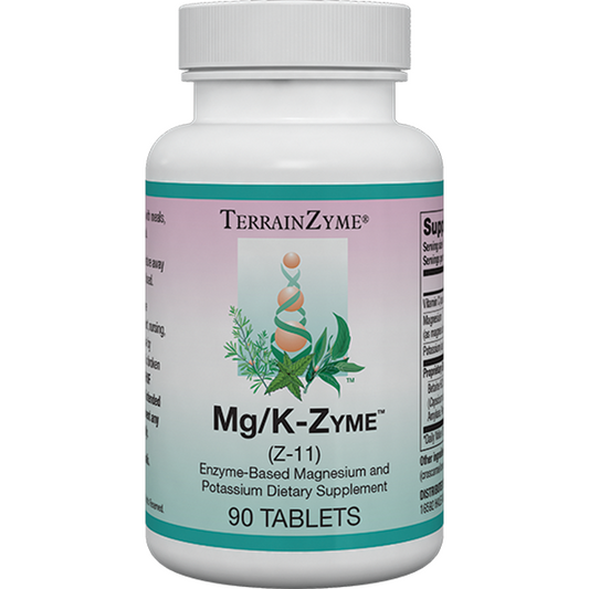 Mg/K-Zyme capsules by Apex Energetics with magnesium and potassium for stress and digestion support