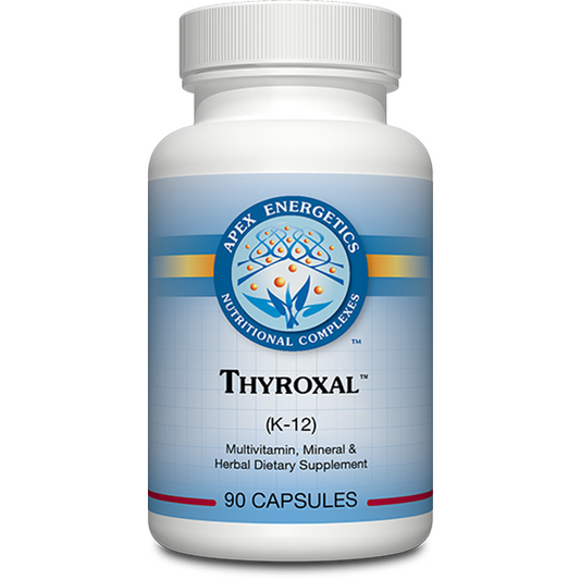 Thyroxal thyroid and immune support capsules with ashwagandha by Apex Energetics