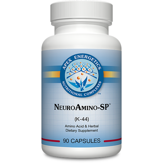 NeuroAmino-SP capsules by Apex Energetics with amino acid precursors for neurotransmitter support