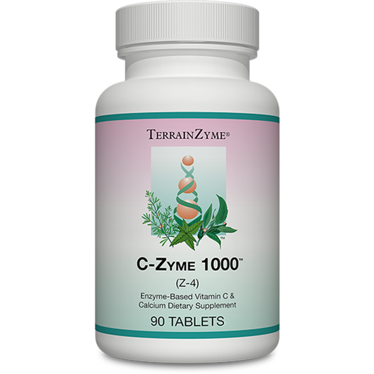 C-Zyme 1000 buffered vitamin C capsules by Apex Energetics for immune support