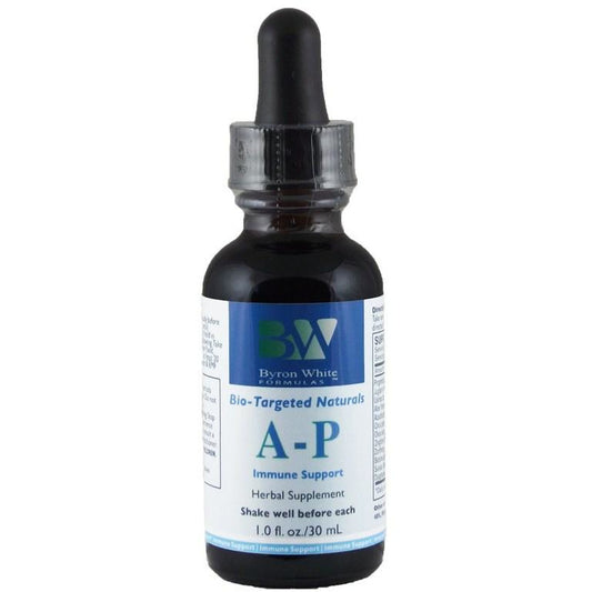 A-P Complex herbal immune and gut support tincture by Byron White Formulas
