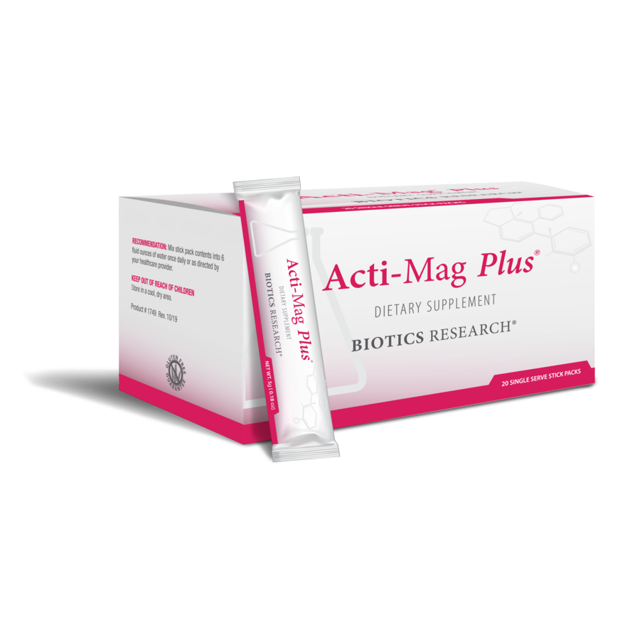 Acti-Mag Plus - Biotics Research -High absorption magnesium formula to support stress