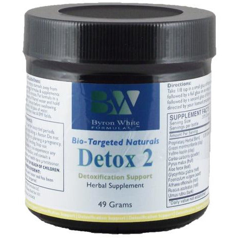Detox 2 herbal tincture by Byron White Formulas for digestive and detox support