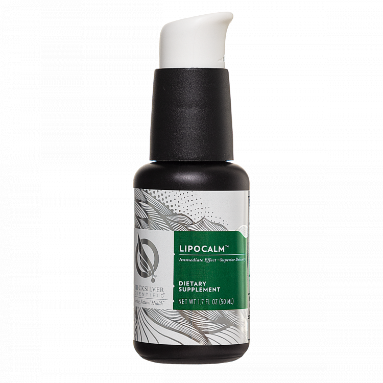 LipoCalm - Quicksilver Scientific - Sleep Formula with PharaGABA, Skullcap and Passion Flower Extract