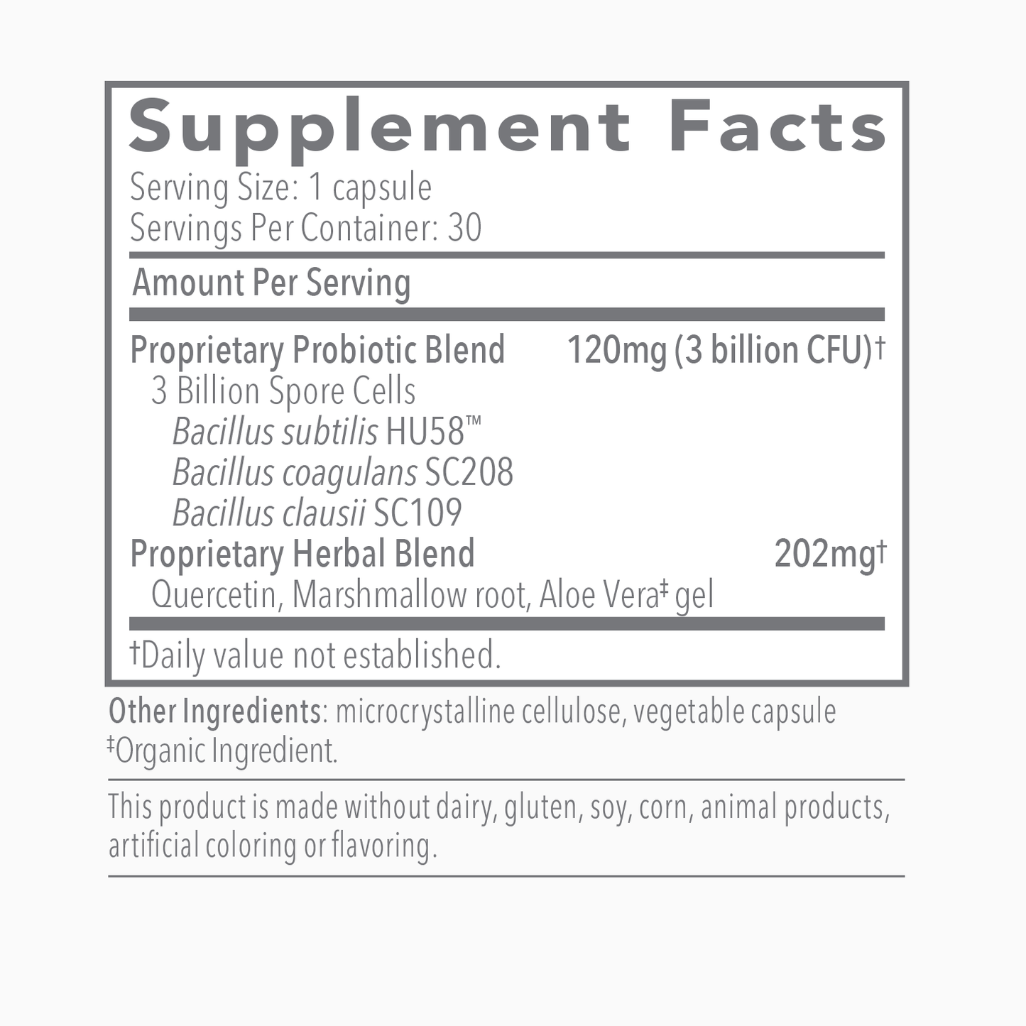 ProFlora - Broad Spectrum Probiotic - Bio-Botanical Research