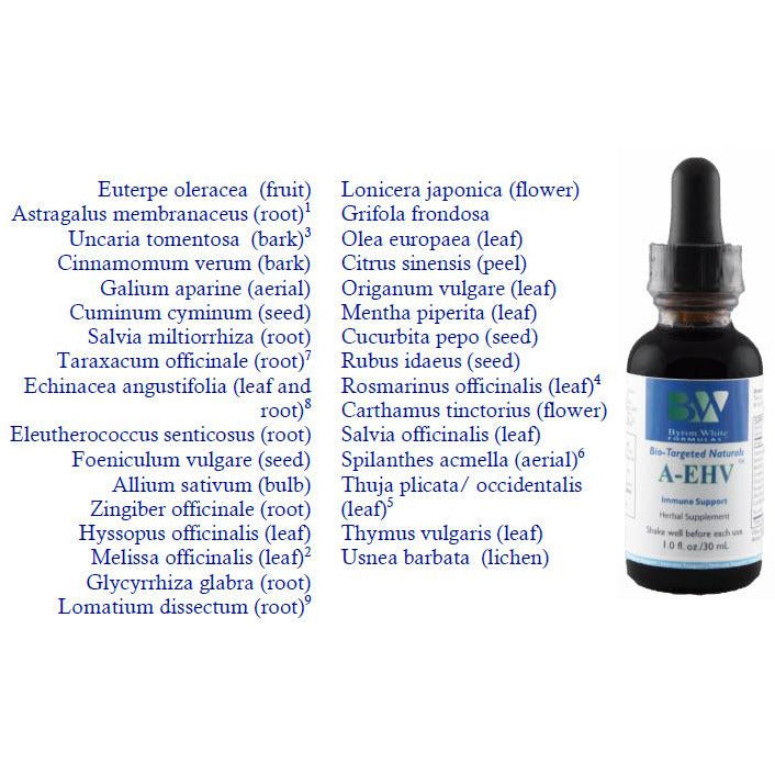 A-EHV herbal immune support tincture by Byron White Formulas