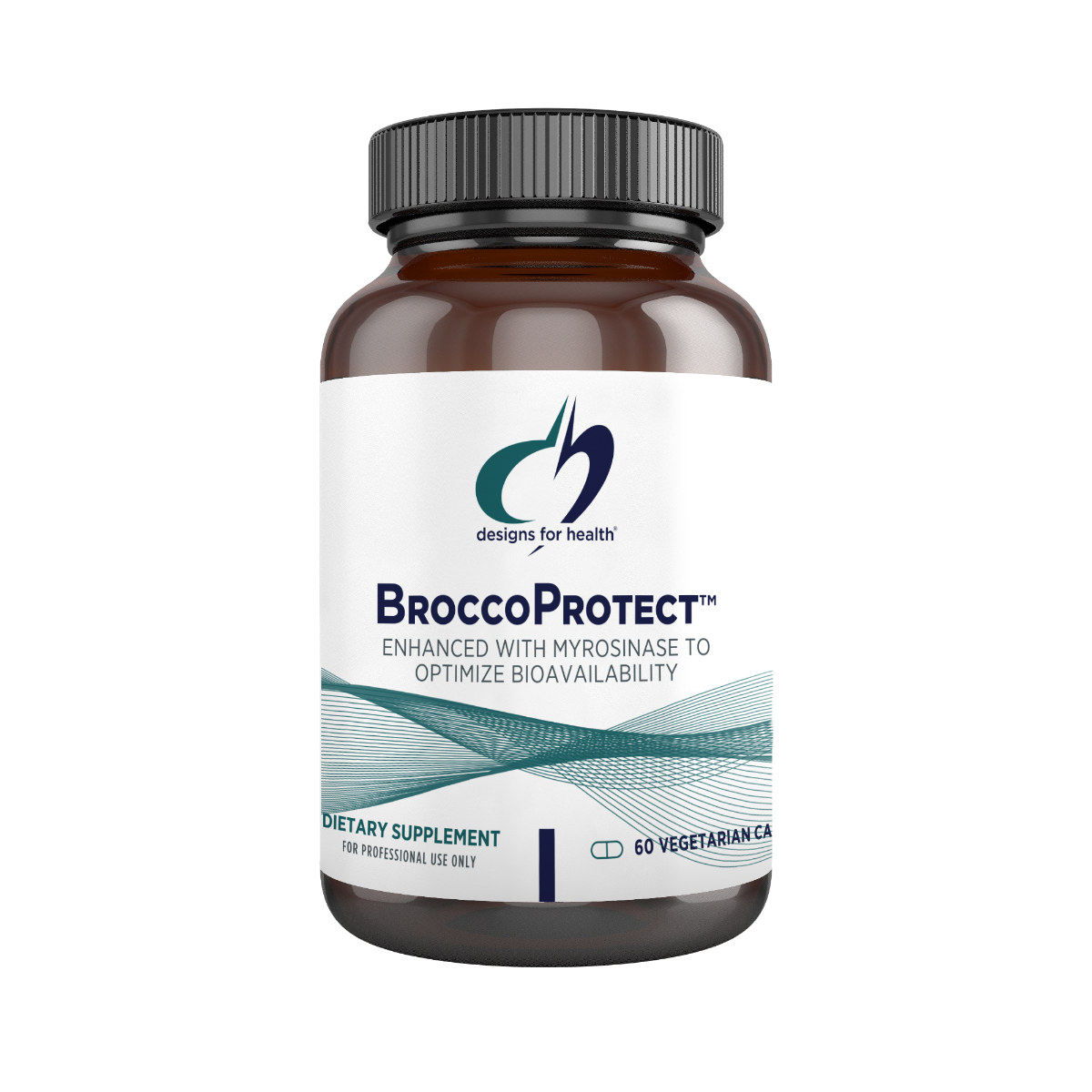 BroccoProtect broccoli seed extract capsules by Designs for Health for detox and antioxidant support