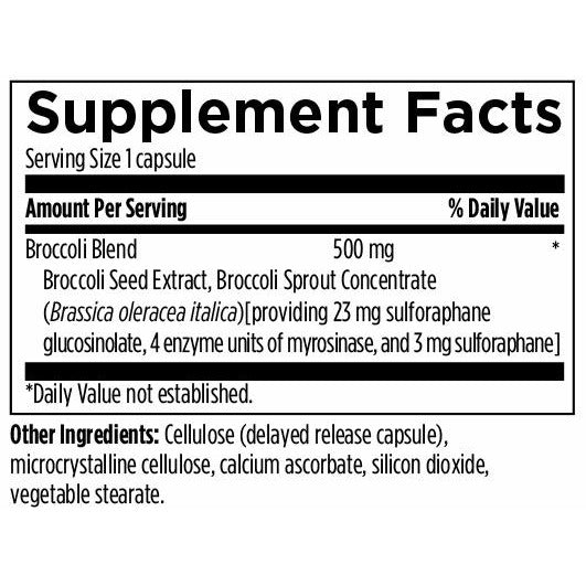 BroccoProtect  - Designs for Health - Broccoli Seed Extract Suforaphane Detoxification Support