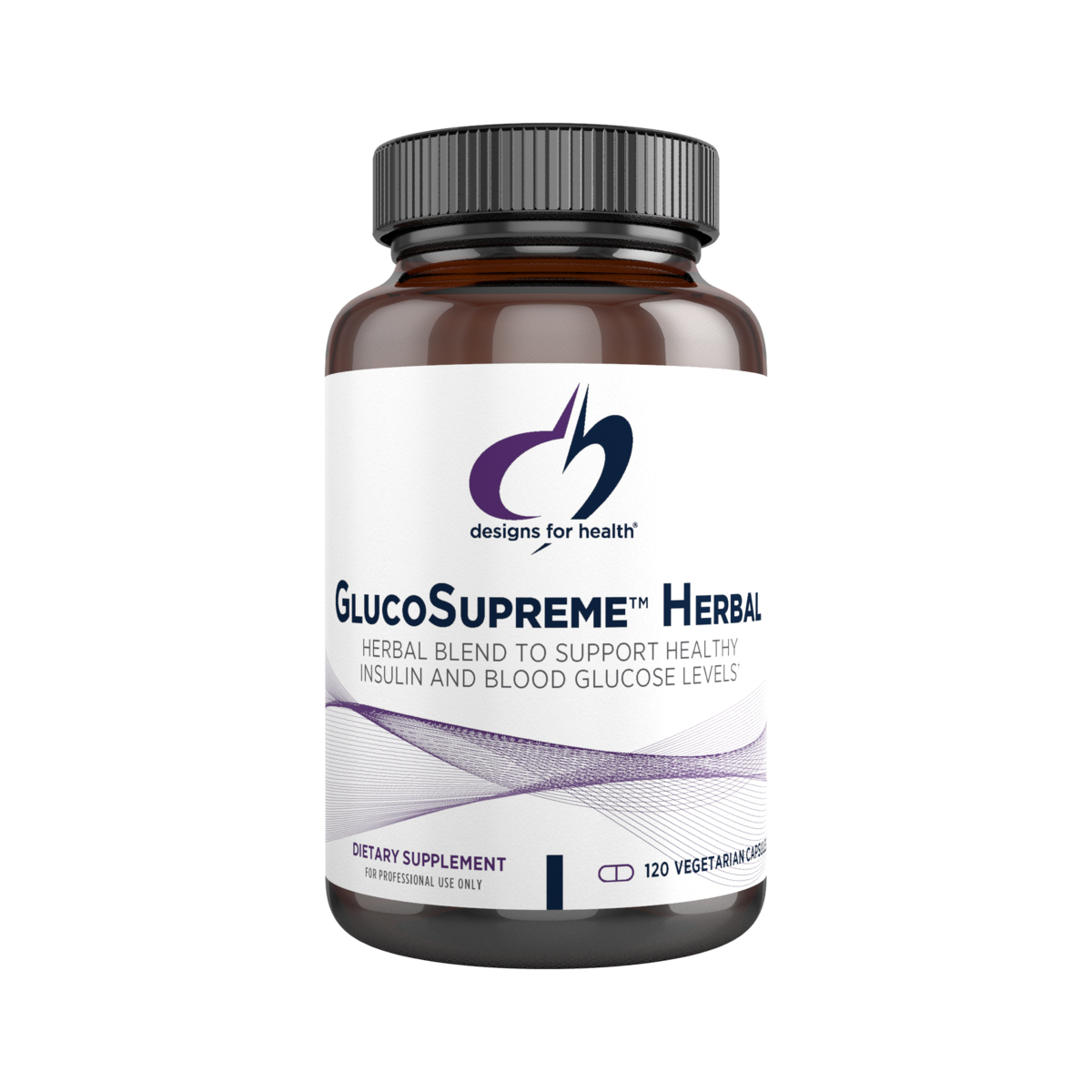 GlucoSupreme Herbal capsules by Designs for Health for healthy blood sugar and insulin support
