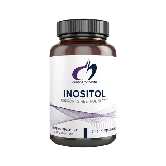 Inositol capsules by Designs for Health for relaxation, mood, and hormonal support