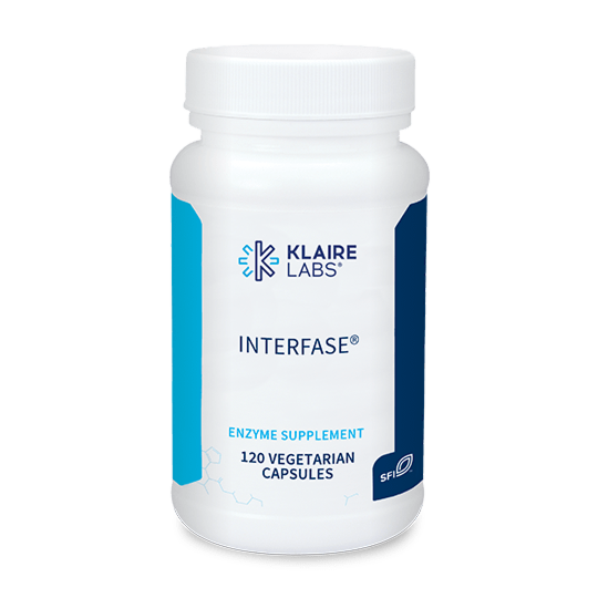 InterFase - Klaire Labs - Biofilm Disruptor-Enzyme Supplement