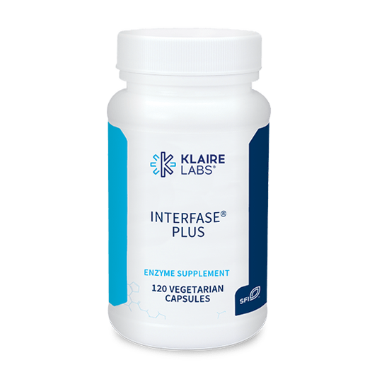 InterFase Plus - Klaire Labs - Biofilm Disruptor-Enzyme Supplement