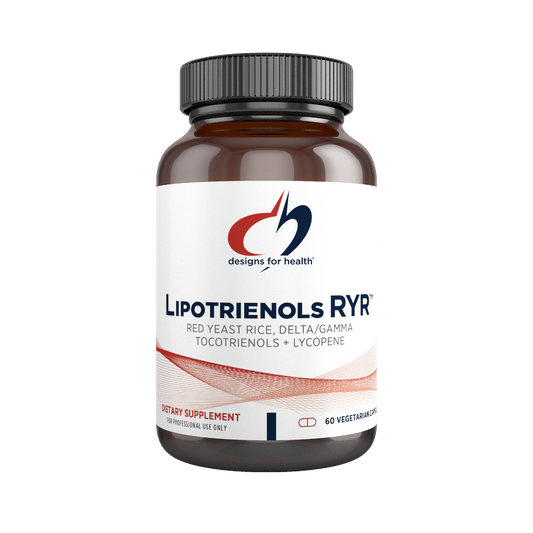Lipotrienols RYR capsules by Designs for Health for cardiovascular and vascular support