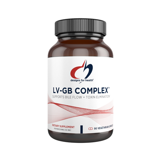 LV-GB Complex capsules by Designs for Health for liver and gallbladder detox support
