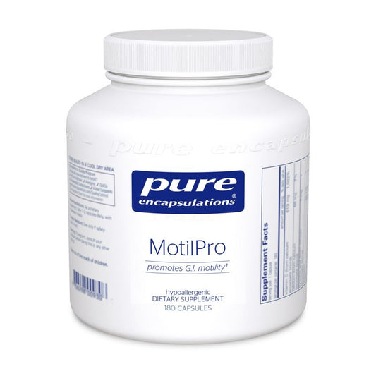 MotilPro vegan capsules by Pure Encapsulations for healthy gut motility and gut-signaling support