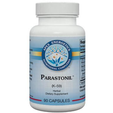 Parastonil capsules by Apex Energetics with wormwood and black walnut for GI microbial support