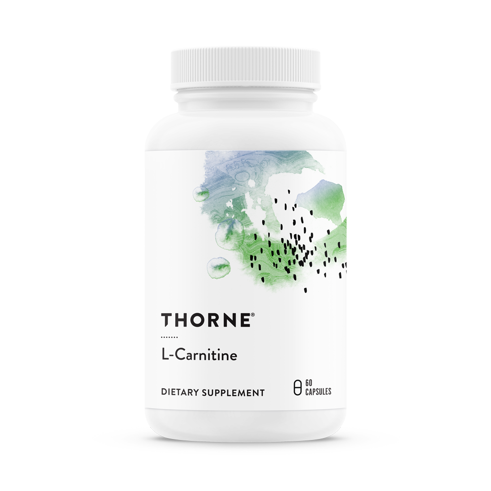 L Carnitine - Thorne -Amino Acid that Promotes Athletic Performance, Cardiac Function and Normal Blood Lipid Levels