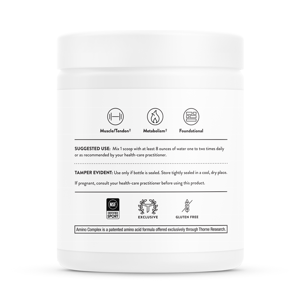 Amino Complex (Berry) - Thorne - Branched Chain Amino Acids - BCAA & EAA for Muscle, Ligament and Tendon Support